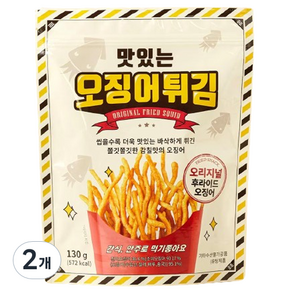 청해명가 맛있는 오징어튀김, 130g, 2개