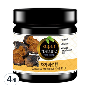 스타일쿡 차가버섯환, 150g, 4개