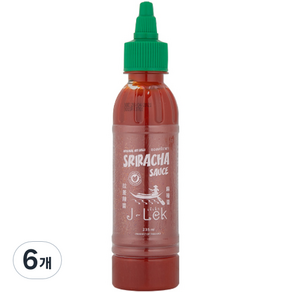 제이렉 스리라차 소스, 225ml, 6개