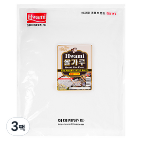 화미_쌀가루100%(면세) 3KG 1팩