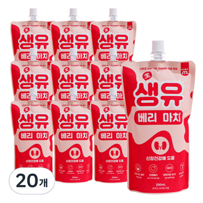 마이베프 생유베리마치 펫밀크, 크랜베리맛, 200ml, 20개