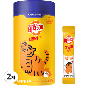 비타500 멀티비타민 데일리 스틱, 360g, 2개