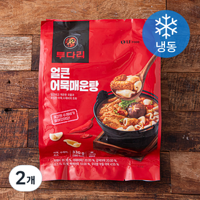 투다리 얼큰 어묵매운탕 (냉동), 330g, 2개