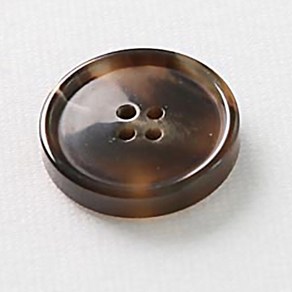 HR빅버튼 루킹 단추 20mm, 브라운, 8개