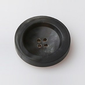 HR빅버튼 텔미 무광 단추 25mm, 다크그레이, 8개