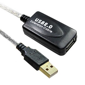 마하링크 USB 2.0 연장 리피터 무전원 케이블