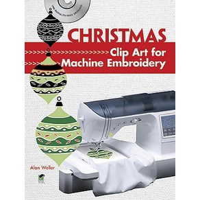 Chistmas Clip At fo Machine Emboidey [With CDROM] Papeback, Dove Publications