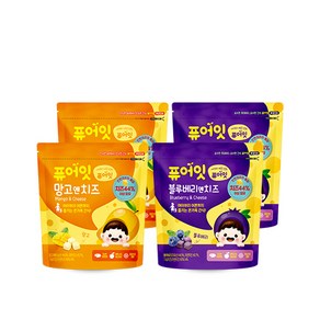 퓨어잇 내이브로 망고엔치즈 2p + 블루베리엔치즈 2p