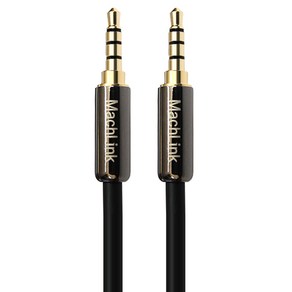 마하링크 3.5mm 4극 스테레오 AUX 고급형 오디오 케이블, ML-ST4H100(10M), 혼합 색상