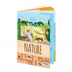 POP-UP ABOVE BELOW NATURE, Jane Nissen Books