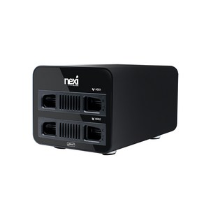 넥시 2BAY RAID USB3.0 데이터 스토리지 외장 케이스 NX-802RU30