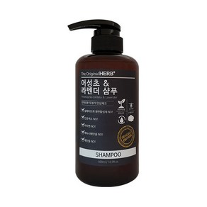 허브플러스 어성초 & 라벤더 샴푸, 500ml, 1개