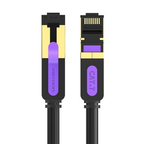 벤션 10기가비트 CAT7 랜선 랜케이블 1m, 혼합 색상, 1개