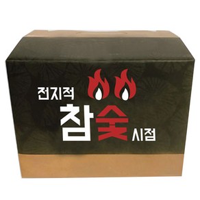 전지적참숯시점 바베큐 참숯, 3kg, 1개