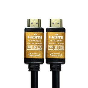 마하링크 Ulta HDMI Ve2.0 골드 케이블, 1개, 1.8m