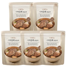 키친스토리 빅마마 이혜정의 사태듬뿍 맑은국, 800g, 5개