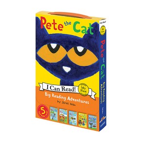 I Can Read! My First : Pete the Cat : Big Reading Adventures 5 Books Boxed Set