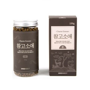 참고소애 환 건조밀웜 식용곤충, 1개, 150g