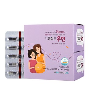 지엠팜 더헴철포우먼 임산부 철분제, 2개, 30g