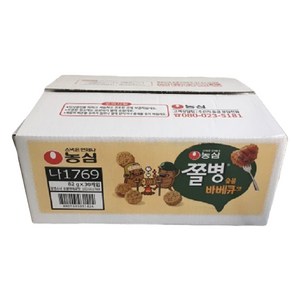 쫄병스낵 바베큐맛, 82g, 30개