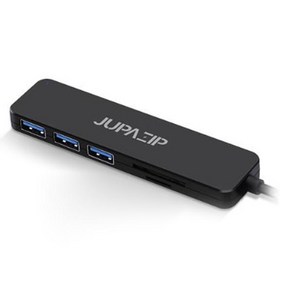 주파집 3.1 USB 허브 20cm JP-hub 110, 혼합색상, 1개