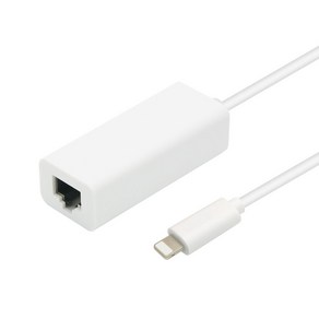 컴스 IOS 8pin to RJ45 Ethenet LAN Netwok Adapte, BT340, 1개