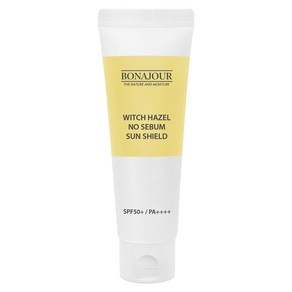 보나쥬르 위치하젤 노세범 썬쉴드 선크림 SPF50+ PA++++, 40ml, 1개