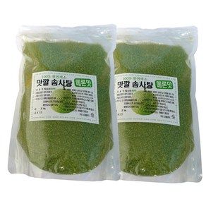 맛깔 설탕 솜사탕 전용 설탕 메론맛, 500g, 2개
