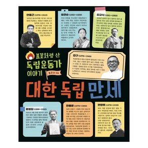 대한 독립 만세:불꽃처럼 산 독립운동가 이야기