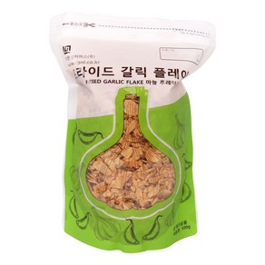 지엔엘커머스 프라이드 갈릭 플레이크, 500g, 1개