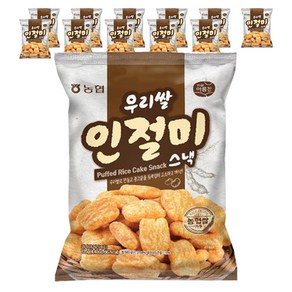 아름찬 우리쌀 인절미 스낵, 125g, 12개