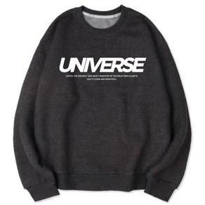 벤힛 UNIVERSE 세미 오버핏 소프트 기모 맨투맨