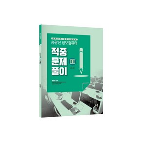 송광진 정보컴퓨터 적중문제풀이 3:중등교원 임용시험 대비  동영상 강의, 배움