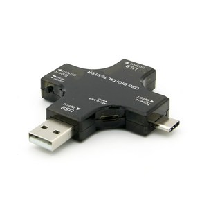 컴스 USB 테스터기 C타입 5핀 BT037, 1개