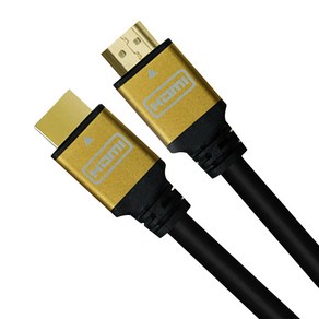 케이블메이트 HDMI 2.0 골드메탈 케이블 3m