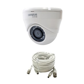 캠플러스 CCTV 돔카메라 200만화소 + 고급 동축 케이블