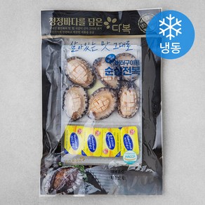 다복 CAS 급속동결 버터구이용 순살전복 6마리 (냉동), 210g, 1개