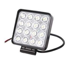 48W LED 써치라이트 사각 집중형, 1개