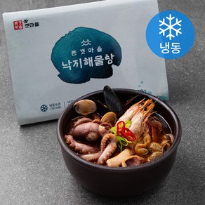 본갯마을 낙지해물탕 650g + 해물탕 소스 100g 세트 (냉동), 1세트