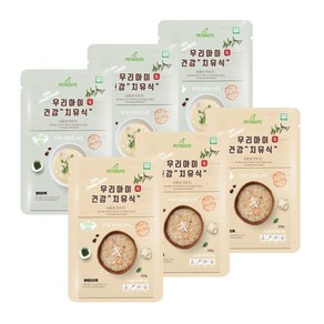 펫루트 우리아이 치유식 반려견 영양닭죽 120g x 3p + 영양오리죽 120g x 3p, 닭+오리, 1세트