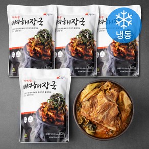 가마솥 뼈해장국 (냉동), 800g, 4개