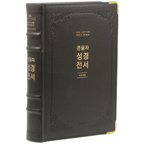 개역개정 성경전서 NKR92EWB 무지퍼 고급 다크브라운 강대상용