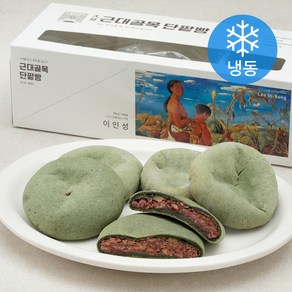 근대골목단팥빵 쑥아빵 5개입 (냉동), 550g, 1개