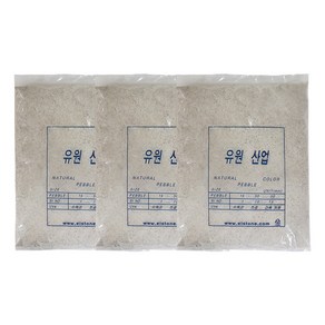 미미네스톤 백금사 1mm 3kg, 브라운, 3개