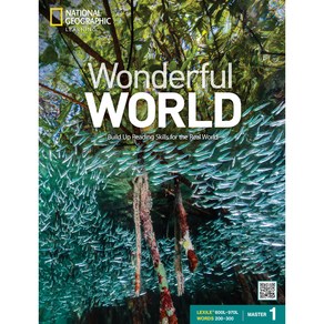 Wondeful WORLD MASTER 1 SB with App QR:Student Book with App QR Wokbook, A List