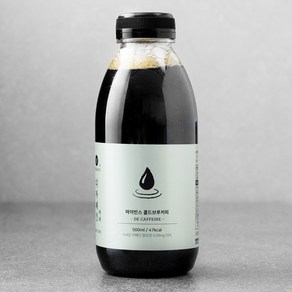 마이빈스 콜드브루 커피 디카페인, 500ml, 1개