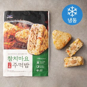 한우물 참치마요 구운주먹밥 10개입 (냉동), 1kg, 1개