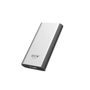 AID USB 3.2 GEN2 외장 SSD PS-S1, 256GB, Silve