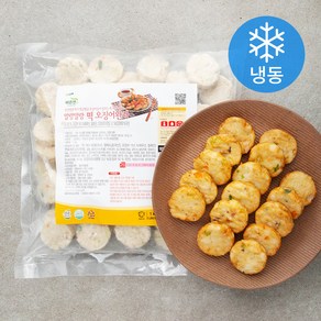 풀무원 풀스키친 말랑말랑 떡 오징어 완자 (냉동), 1kg, 1개