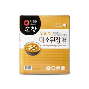 청정원순창 우리쌀 미소장국 된장, 1개, 14kg